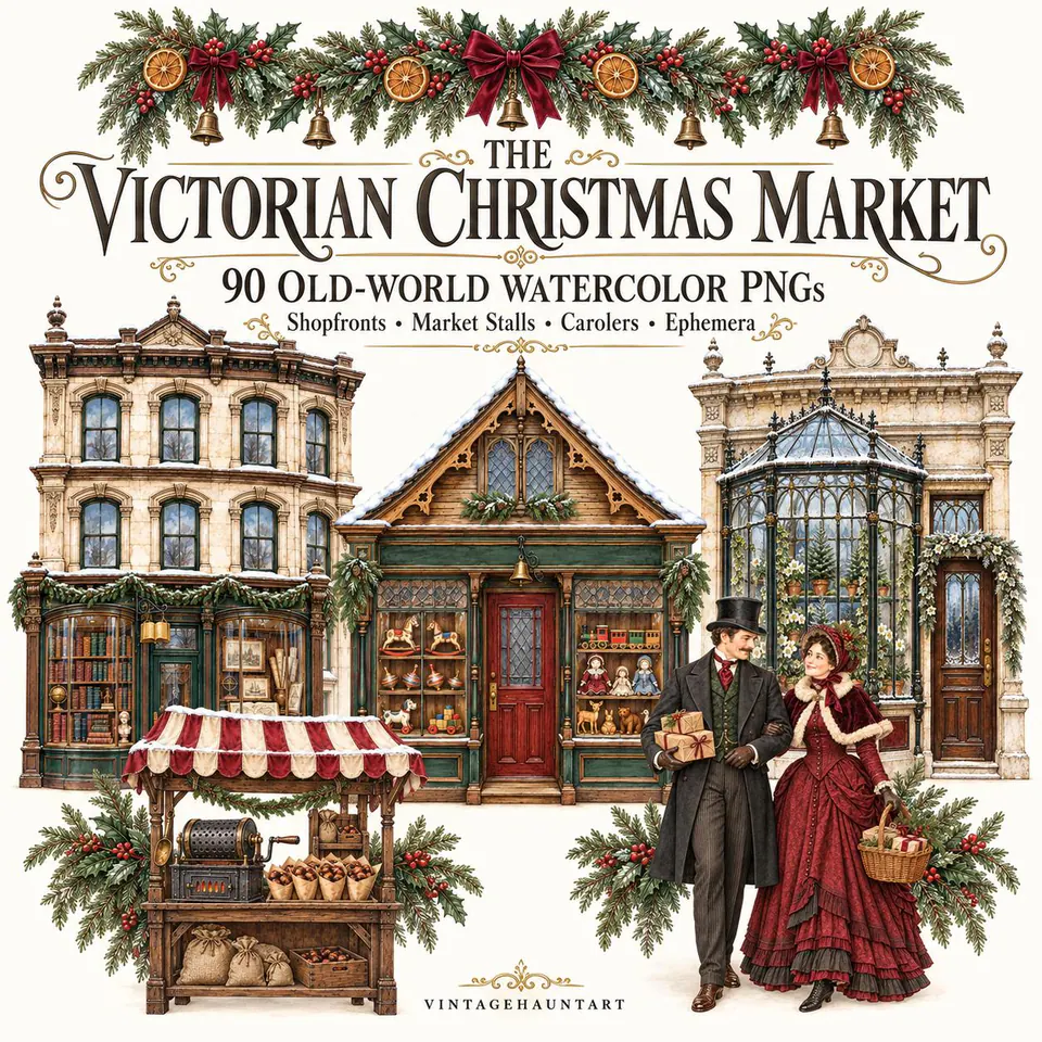 The Victorian Christmas Market — collection cover